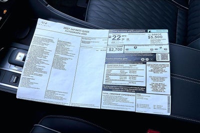 2027 INFINITI QX65 AUTOGRAPH
