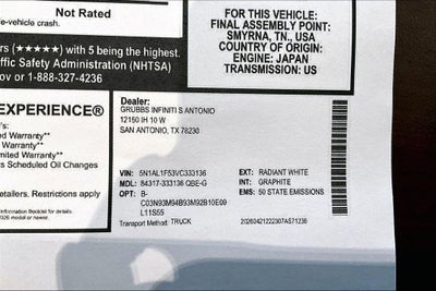 2027 INFINITI QX60 LUXE