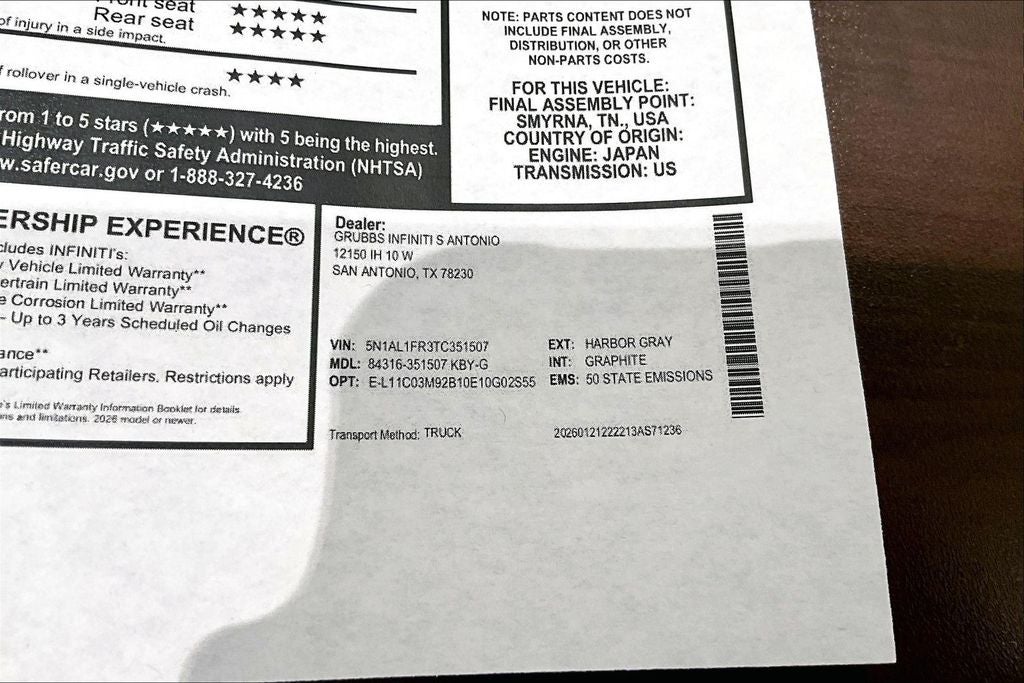 2026 INFINITI QX60 LUXE