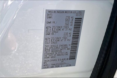 2025 INFINITI QX60 LUXE