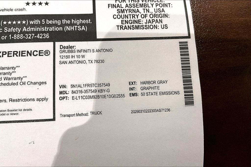 2026 INFINITI QX60 LUXE