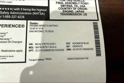 2026 INFINITI QX60 LUXE