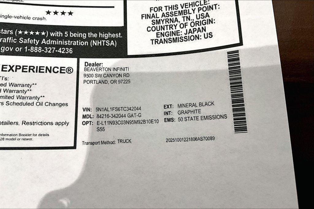 2026 INFINITI QX60 LUXE