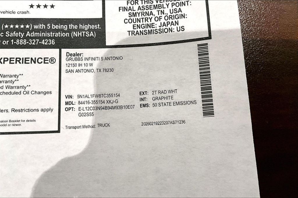 2026 INFINITI QX60 SPORT