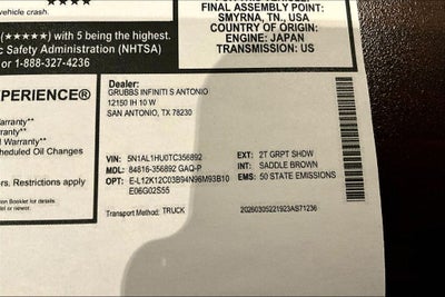 2026 INFINITI QX60 Autograph