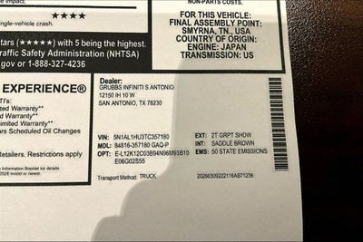 2026 INFINITI QX60 Autograph