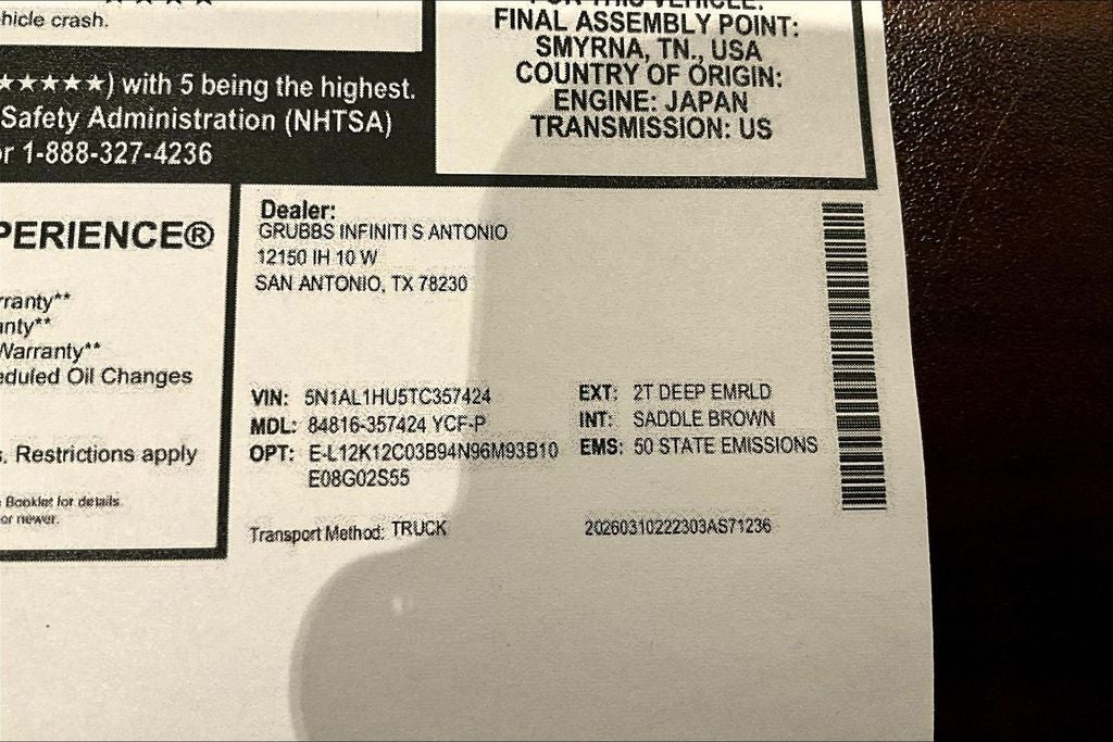 2026 INFINITI QX60 Autograph