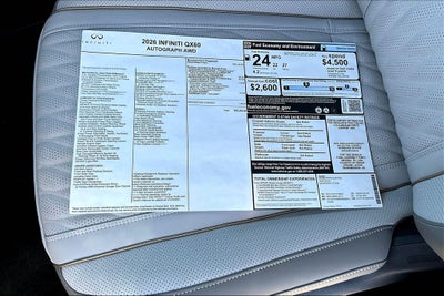 2026 INFINITI QX60 Autograph