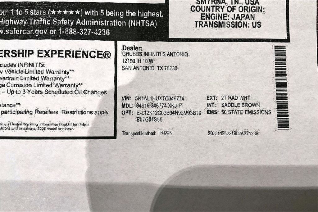 2026 INFINITI QX60 Autograph