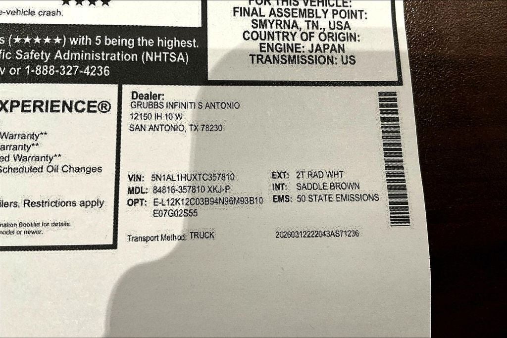 2026 INFINITI QX60 Autograph