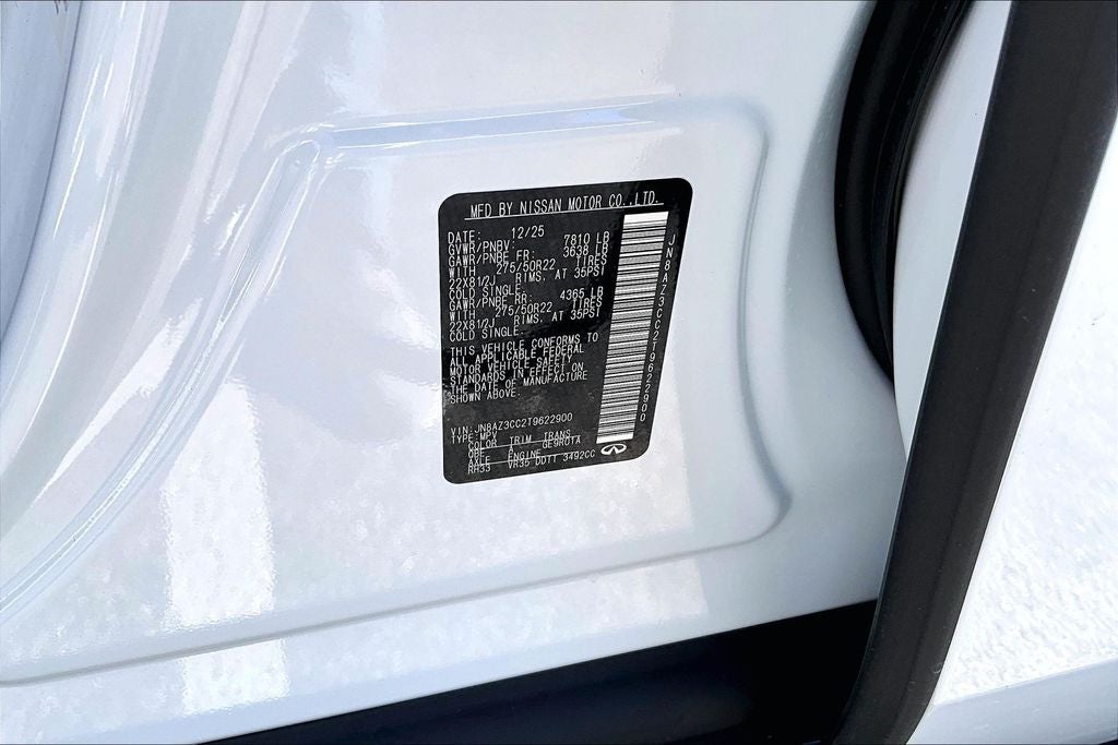 2026 INFINITI QX80 AUTOGRAPH