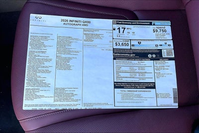 2026 INFINITI QX80 AUTOGRAPH