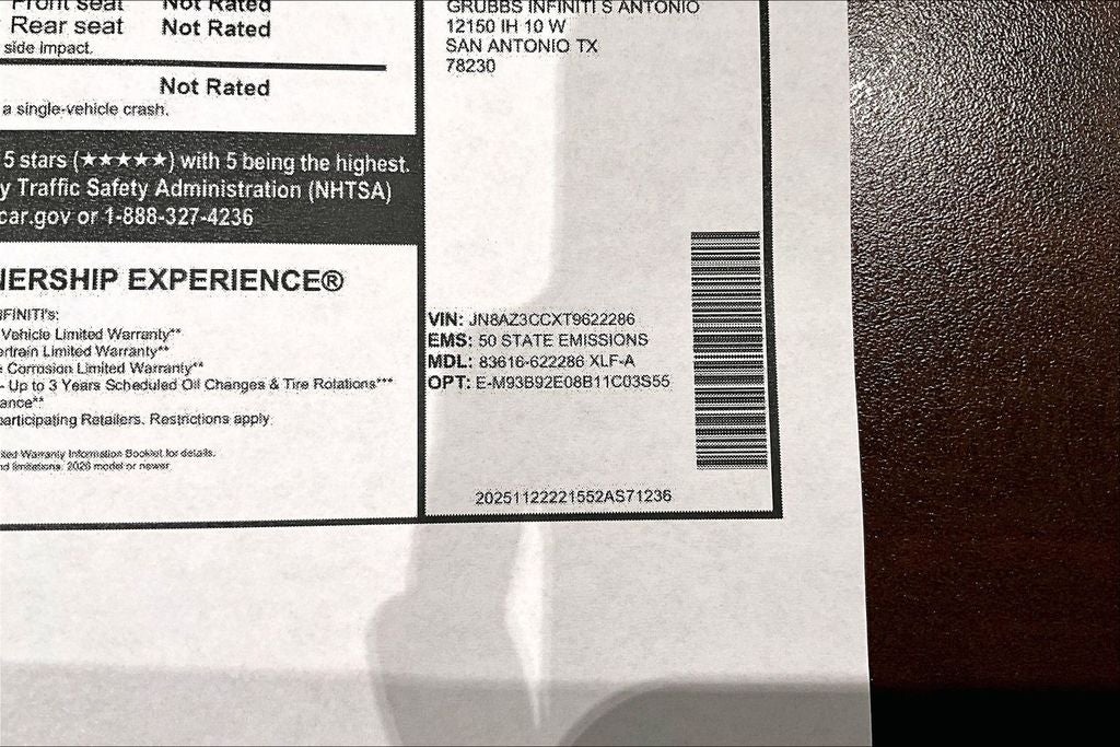 2026 INFINITI QX80 AUTOGRAPH