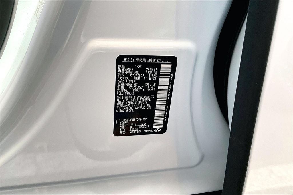 2026 INFINITI QX80 SPORT