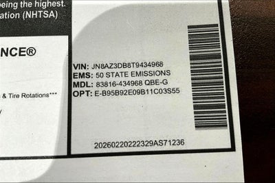 2026 INFINITI QX80 SPORT