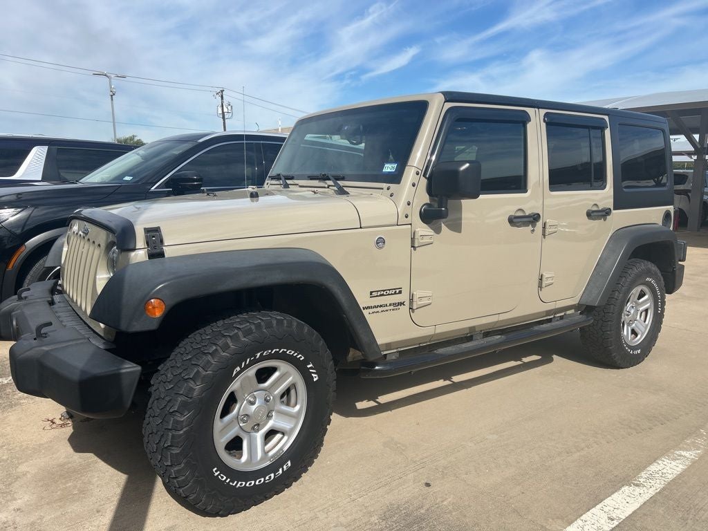 2018 Jeep Wrangler JK Unlimited Sport