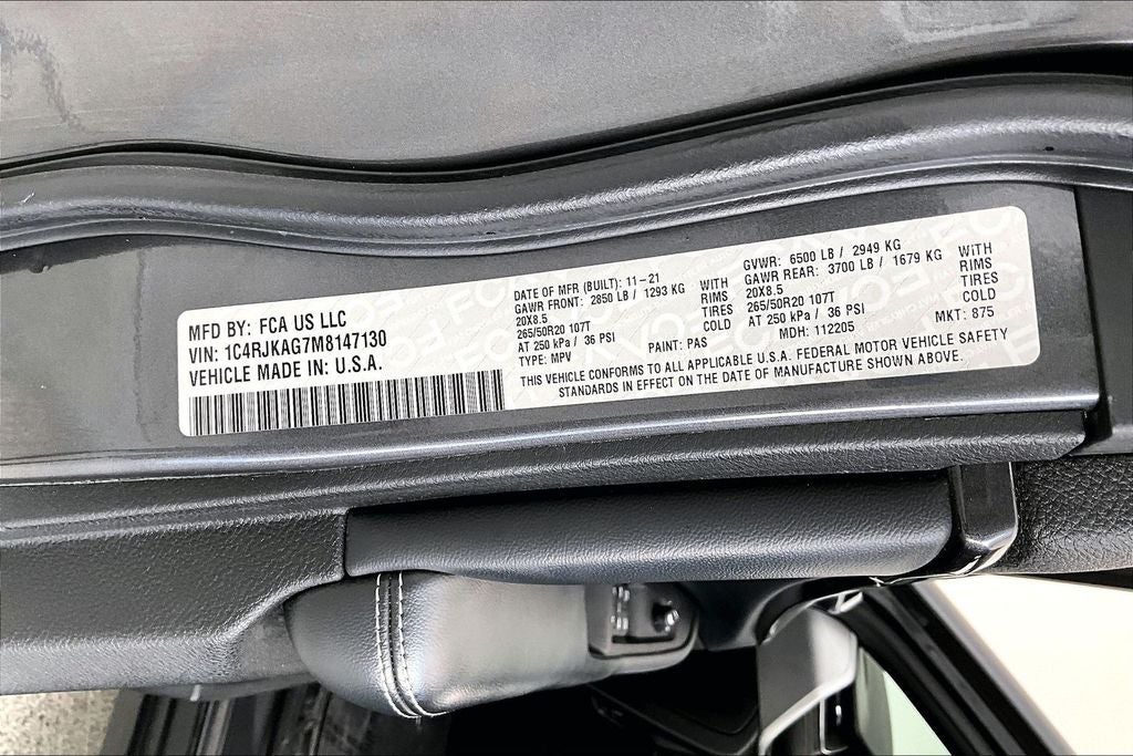 2021 Jeep Grand Cherokee L Altitude