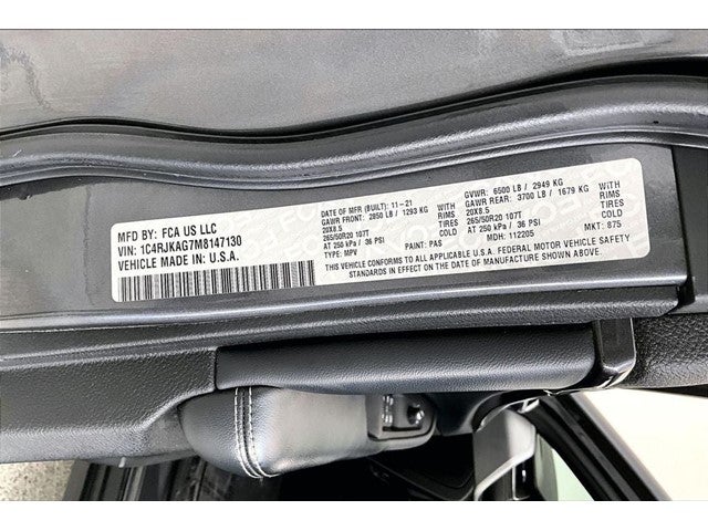 2021 Jeep Grand Cherokee L Altitude