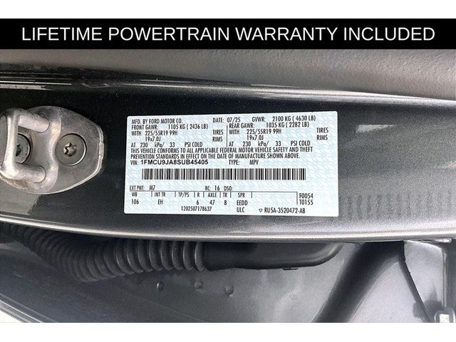 2025 Ford Escape Platinum