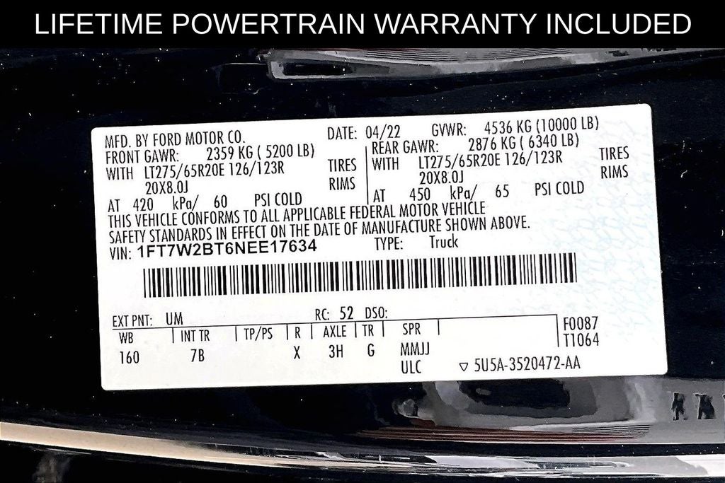 2022 Ford F-250SD Platinum