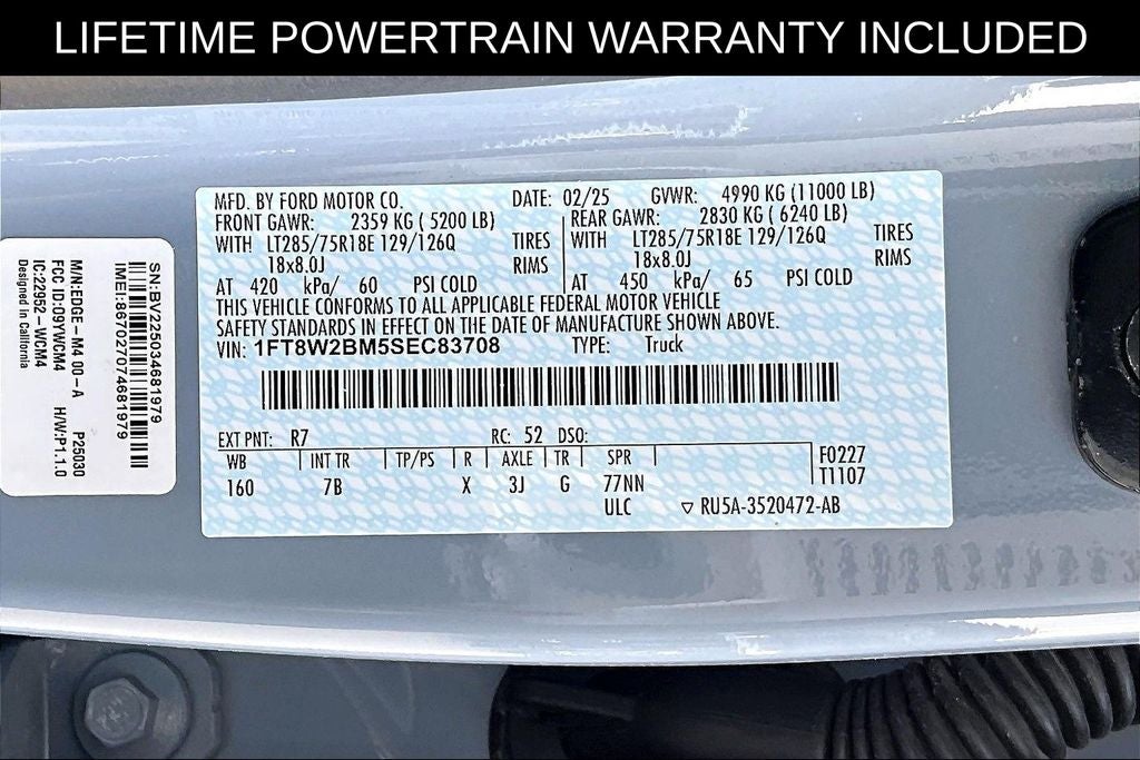 2025 Ford F-250SD Platinum