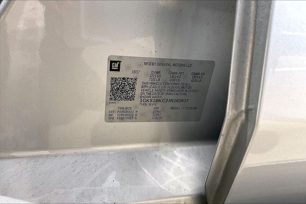 2018 GMC Yukon SLT