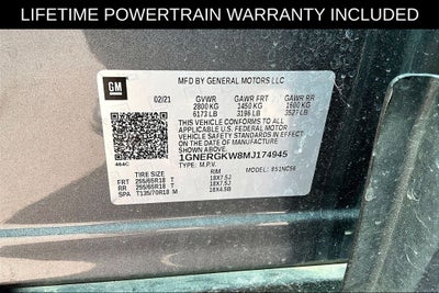 2021 Chevrolet Traverse LT 1LT