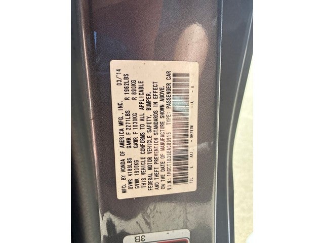 2014 Honda Accord LX-S