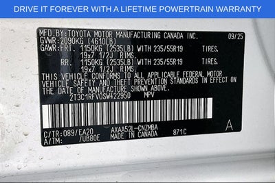 2025 Toyota RAV4 XLE Premium