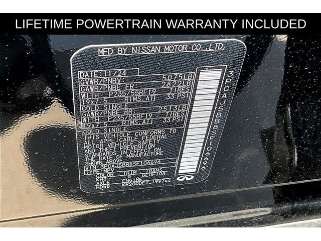 2025 INFINITI QX50 LUXE