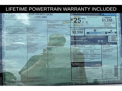 2025 INFINITI QX50 LUXE