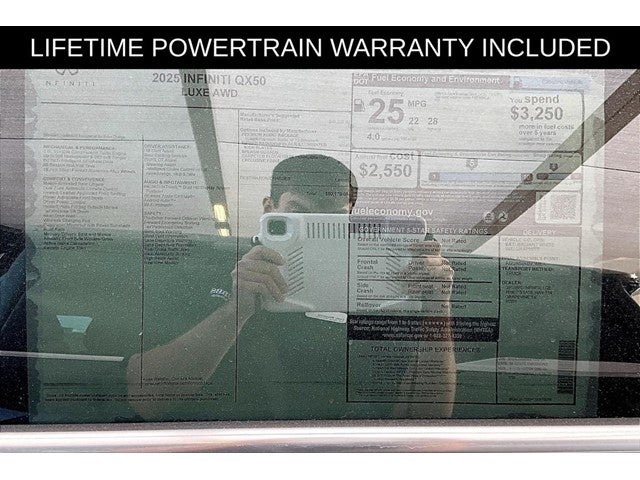 2025 INFINITI QX50 LUXE