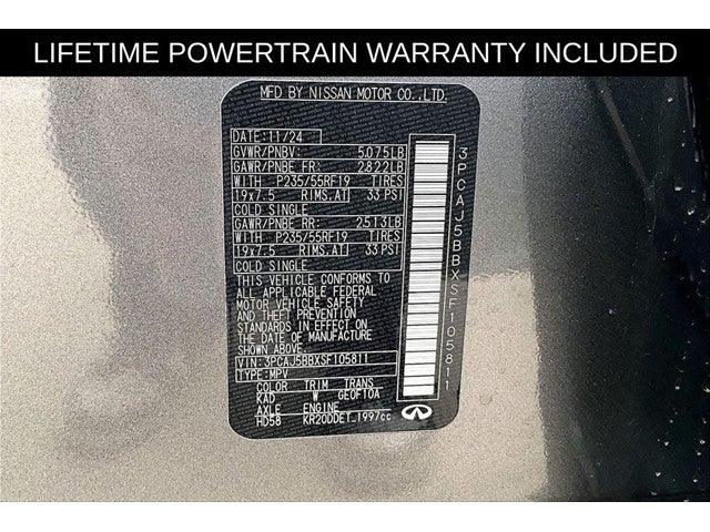 2025 INFINITI QX50 LUXE