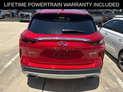 2022 INFINITI QX50 Sensory