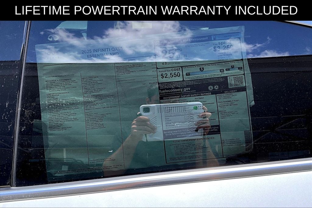 2025 INFINITI QX55 ESSENTIAL