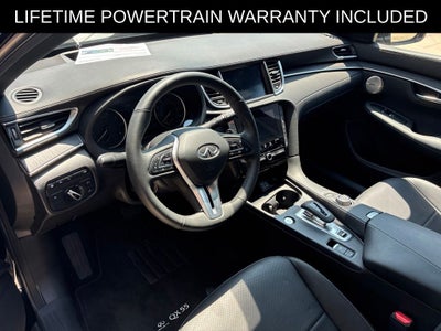 2025 INFINITI QX55 SENSORY