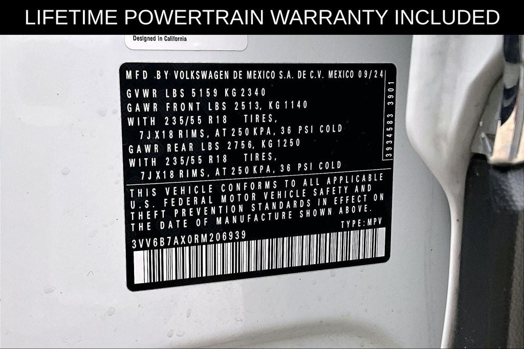 2024 Volkswagen Tiguan 2.0T Wolfsburg Edition