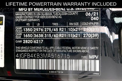 2021 Mercedes-Benz GLE GLE 350 4MATIC®