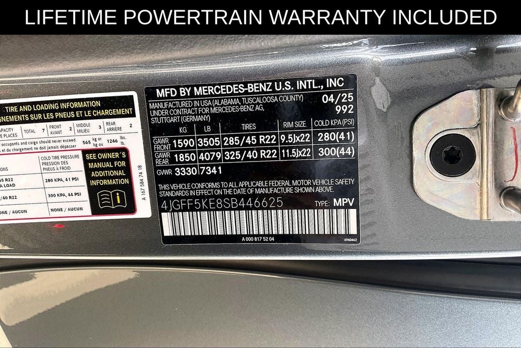 2025 Mercedes-Benz GLS GLS 450 4MATIC® AMG® LINE