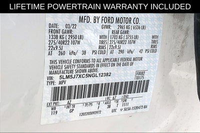 2022 Lincoln Aviator Reserve