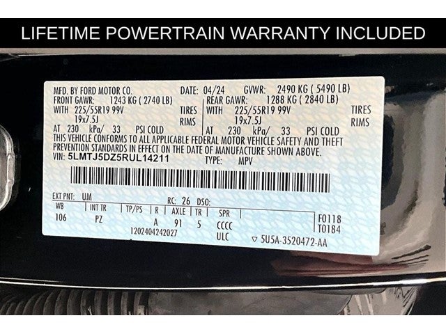 2024 Lincoln Corsair Plug-In Hybrid Grand Touring