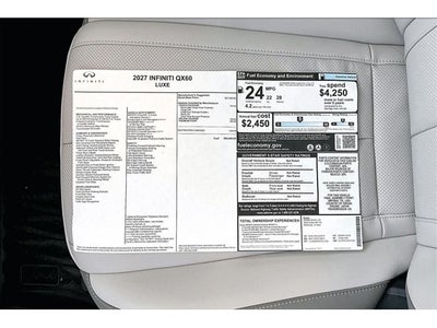2027 INFINITI QX60 LUXE