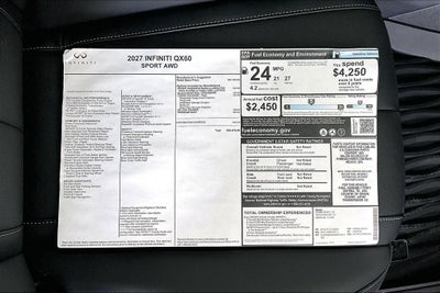 2027 INFINITI QX60 SPORT