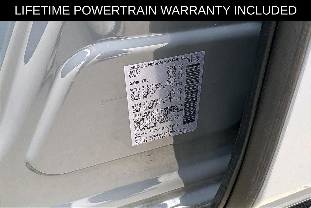 2025 INFINITI QX60 LUXE