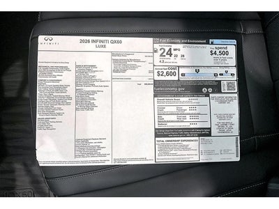 2026 INFINITI QX60 LUXE