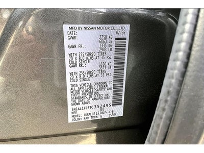 2026 INFINITI QX60 LUXE