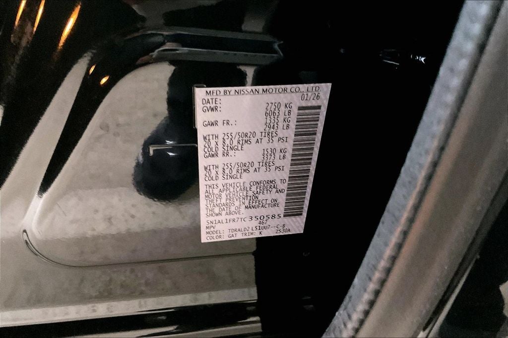 2026 INFINITI QX60 LUXE