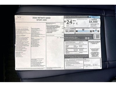 2026 INFINITI QX60 SPORT