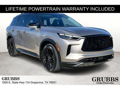 2025 INFINITI QX60 Sensory GRUBBS DOUBLE BLACK