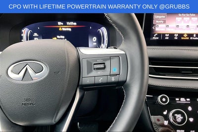 2025 INFINITI QX60 Sensory